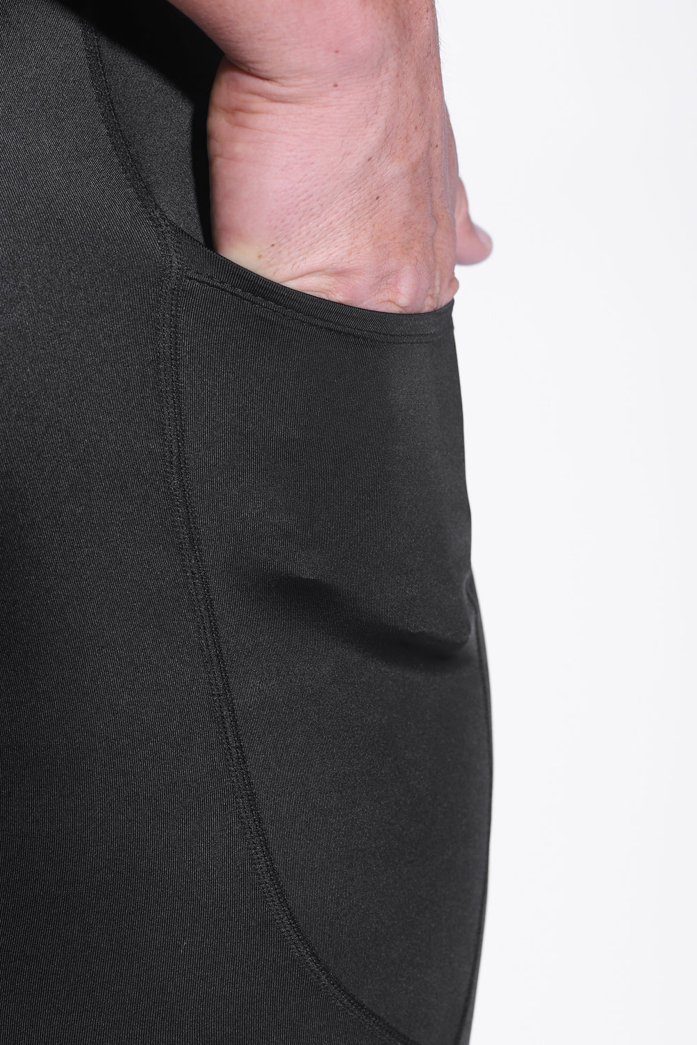 Lustrous Scrunch-Butt 6.5" Bike Shorts - Midnight Black
