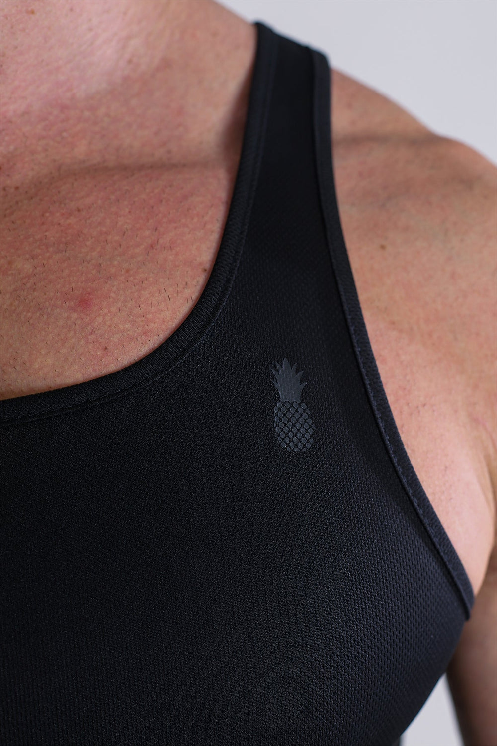 Débardeur court sportif JJ - Noir