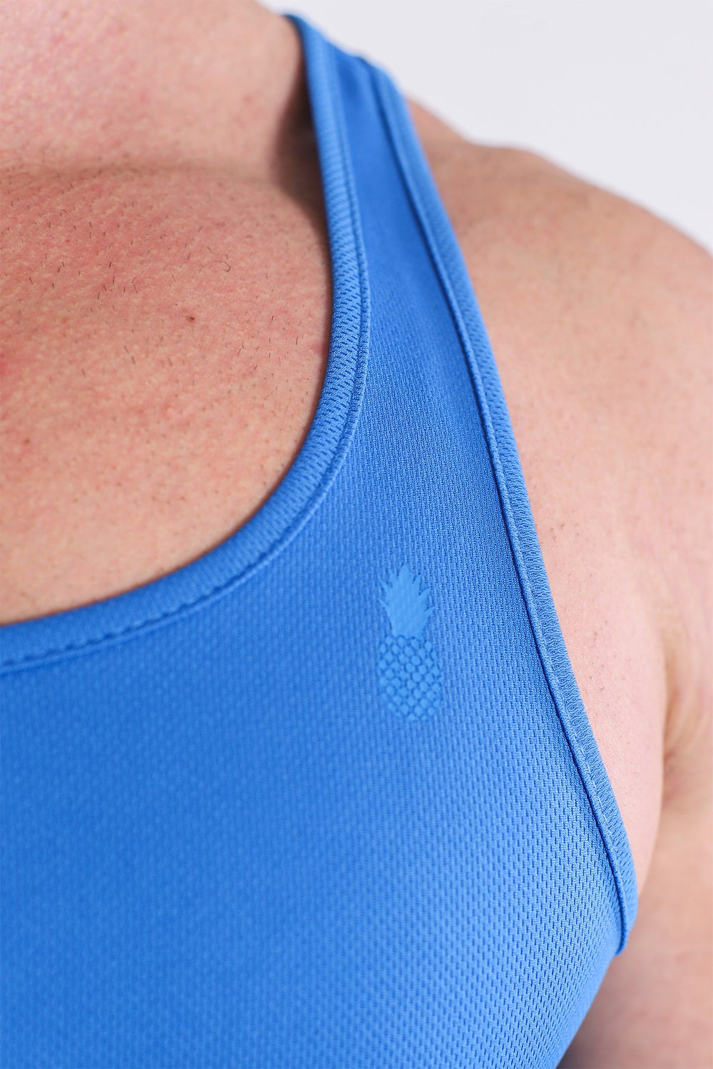 Débardeur court sportif JJ - Bleu roi