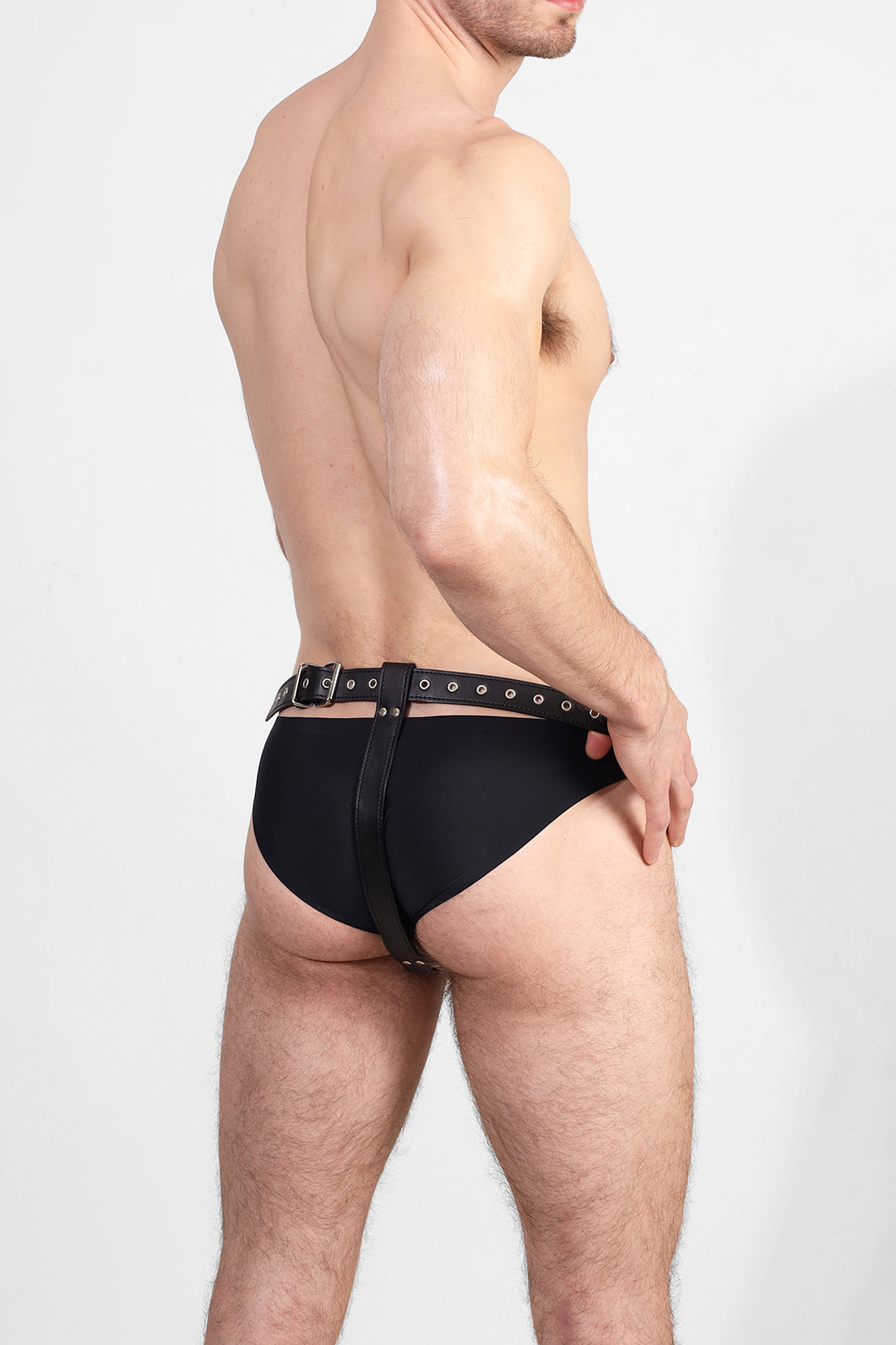 Ceinture de chasteté Kinky avec ceintures réglables