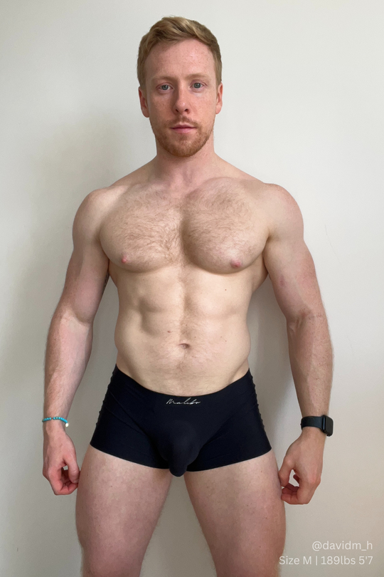 Come-Over Silky Seamless Boxer Briefs - Midnight Black