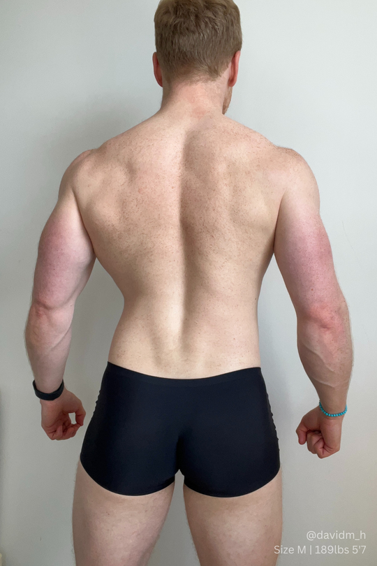 Come-Over Silky Seamless Boxer Briefs - Midnight Black