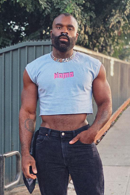 Débardeur court et musclé Escapism - Homo
