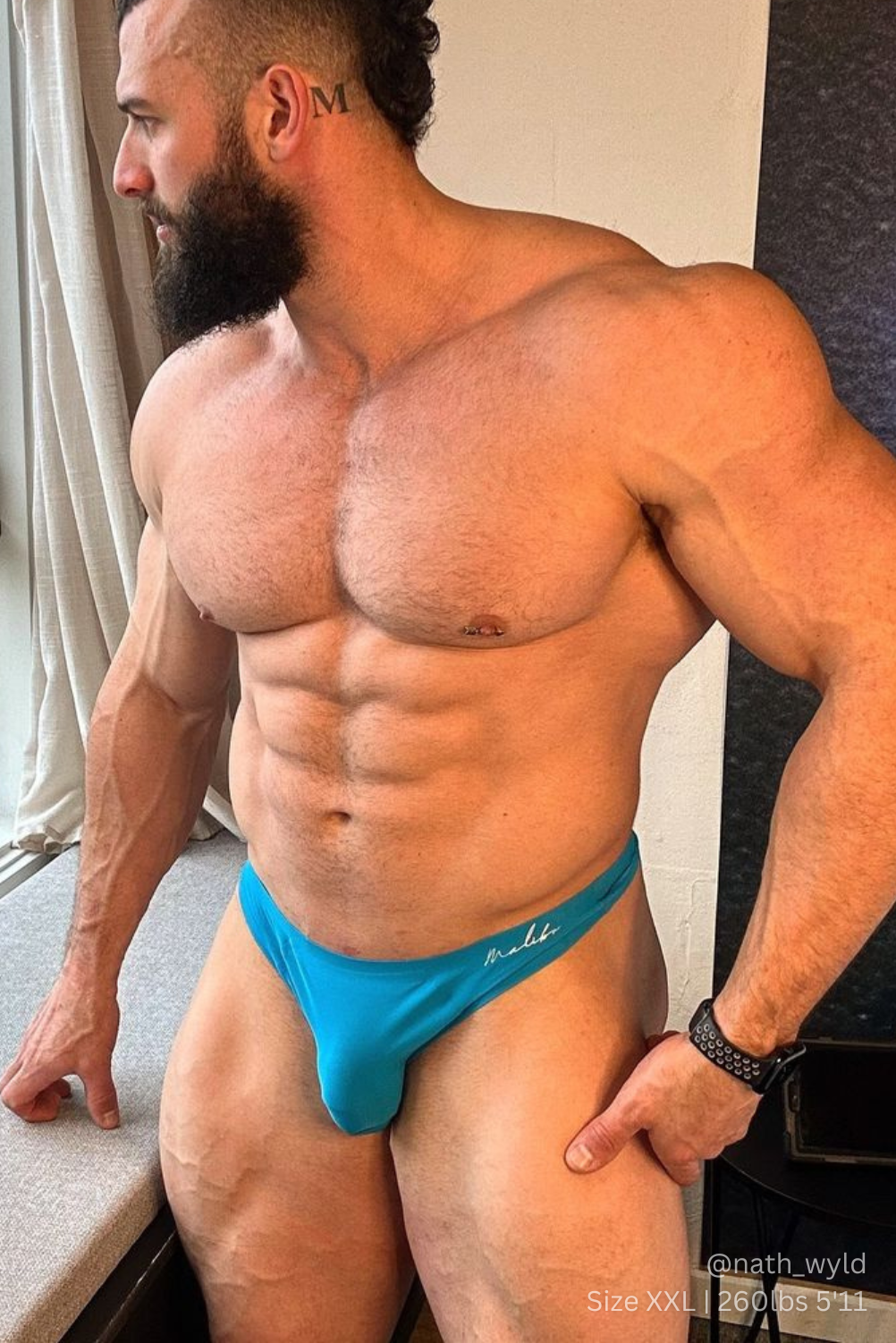 After-Hours Silky Seamless Briefs - Neon Blue