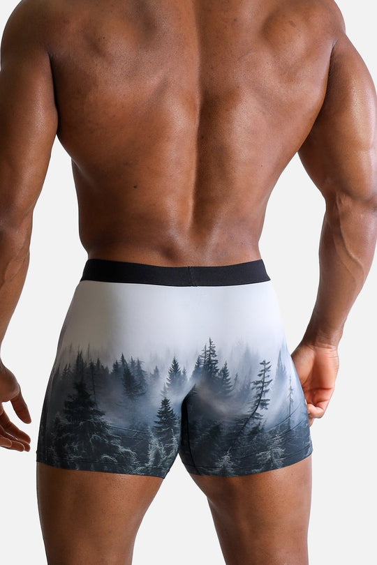 Men's Boxer Briefs - Forest