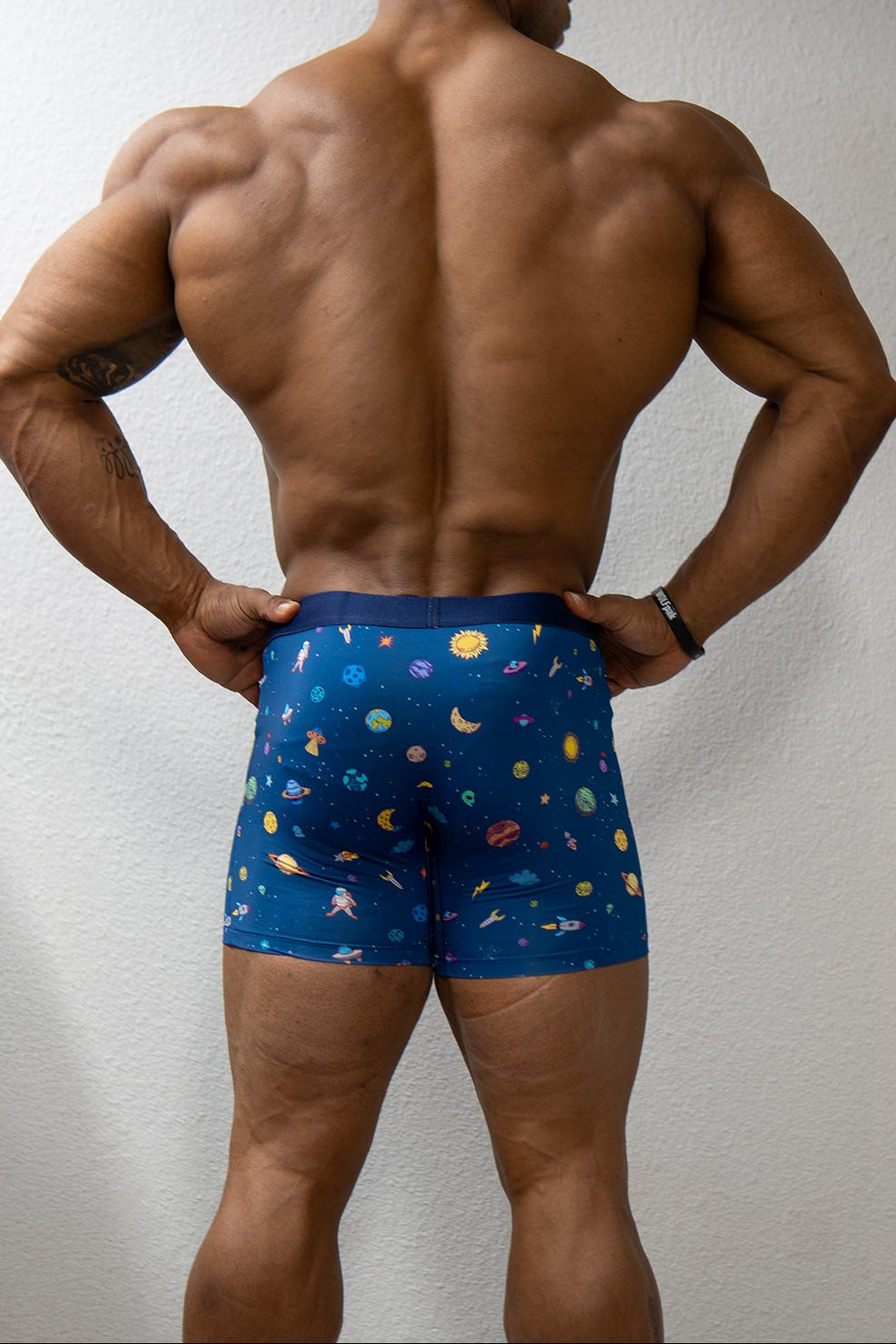 Men's Boxer Briefs - Galaxy