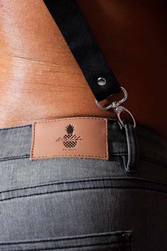 Vegan Leather Suspenders - JJ Malibu 