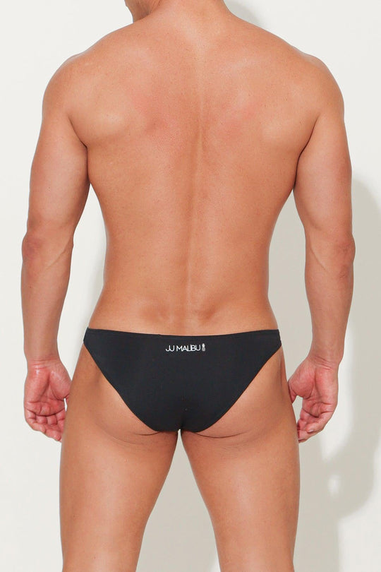 Slip de bain taille basse Renaissance pour homme - Noir