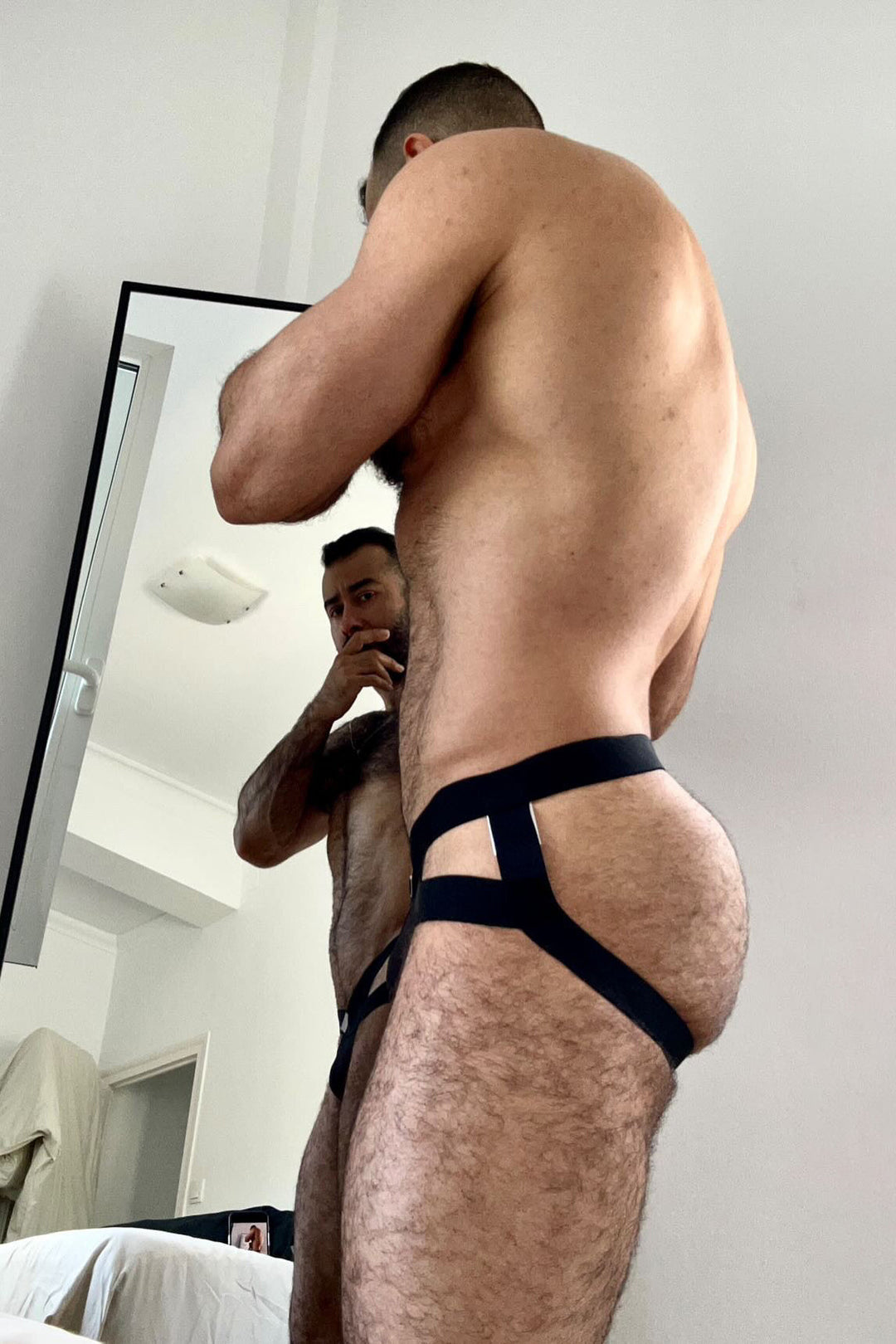 Jockstrap Hustler Cross - Noir obsidienne
