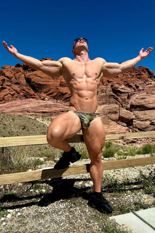 Slip amincissant pour homme - Camouflage
