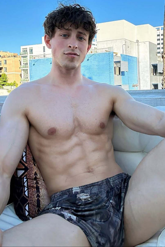 Stretch-It 2" Athletic Short Shorts - Leaf Camo
