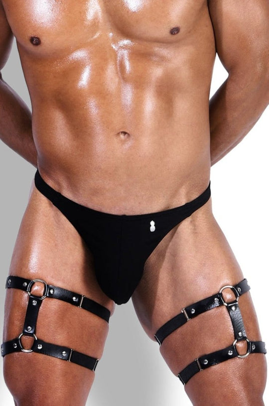 Vegan Leather Leg Harness