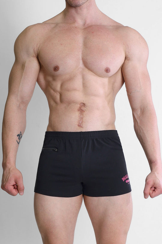 Short court Varsity 2" avec poche zippée - Polyvalent