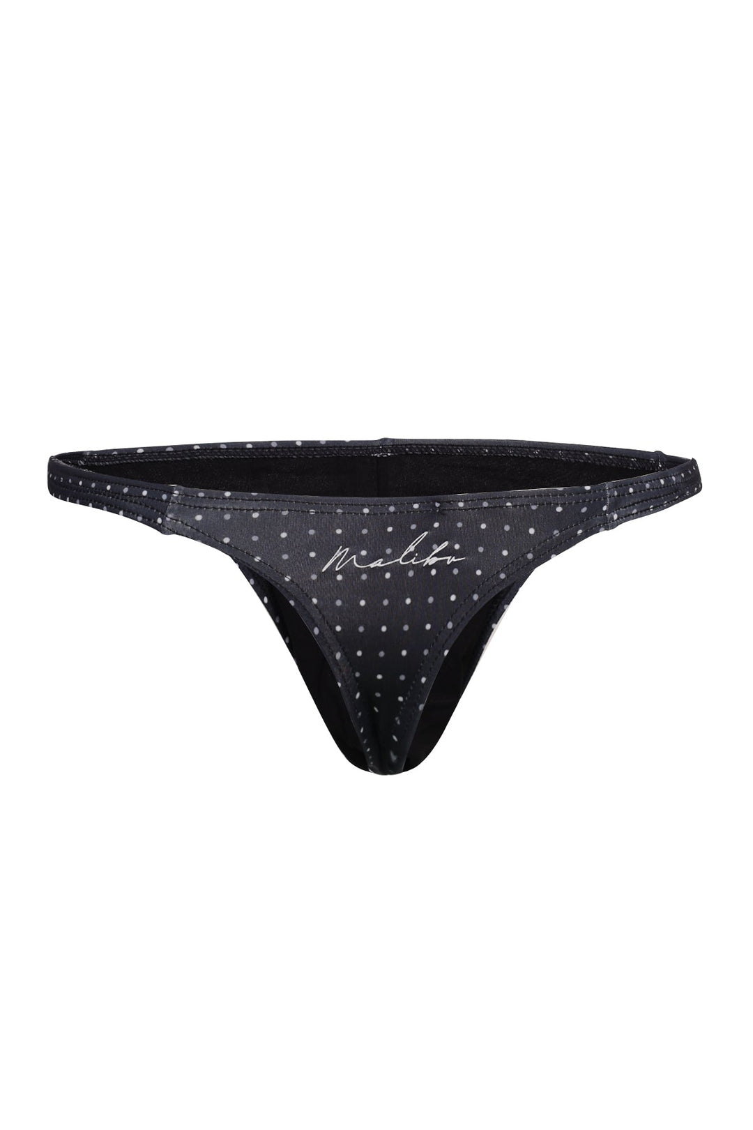 Tanga clásica atrevida con lunares