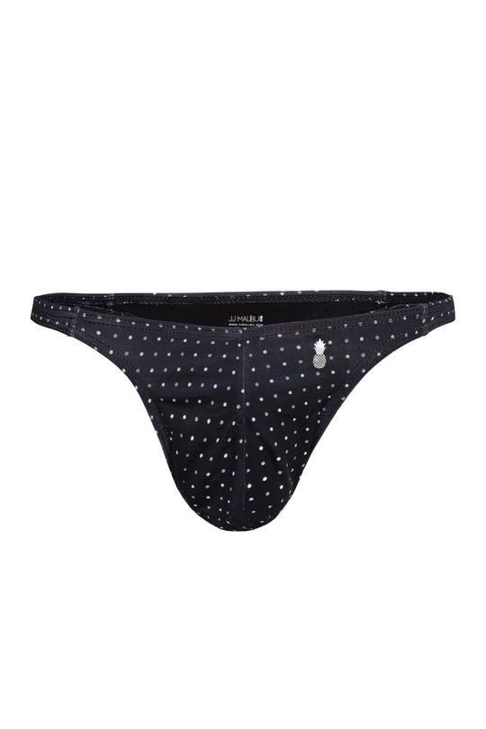 Tanga clásica atrevida con lunares
