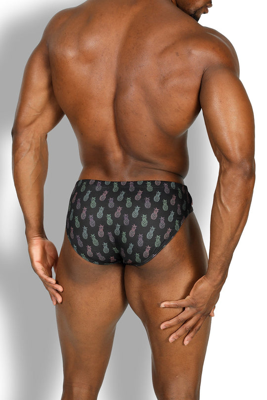 Wet-N-Wild Swim Briefs - Pineapple Fest