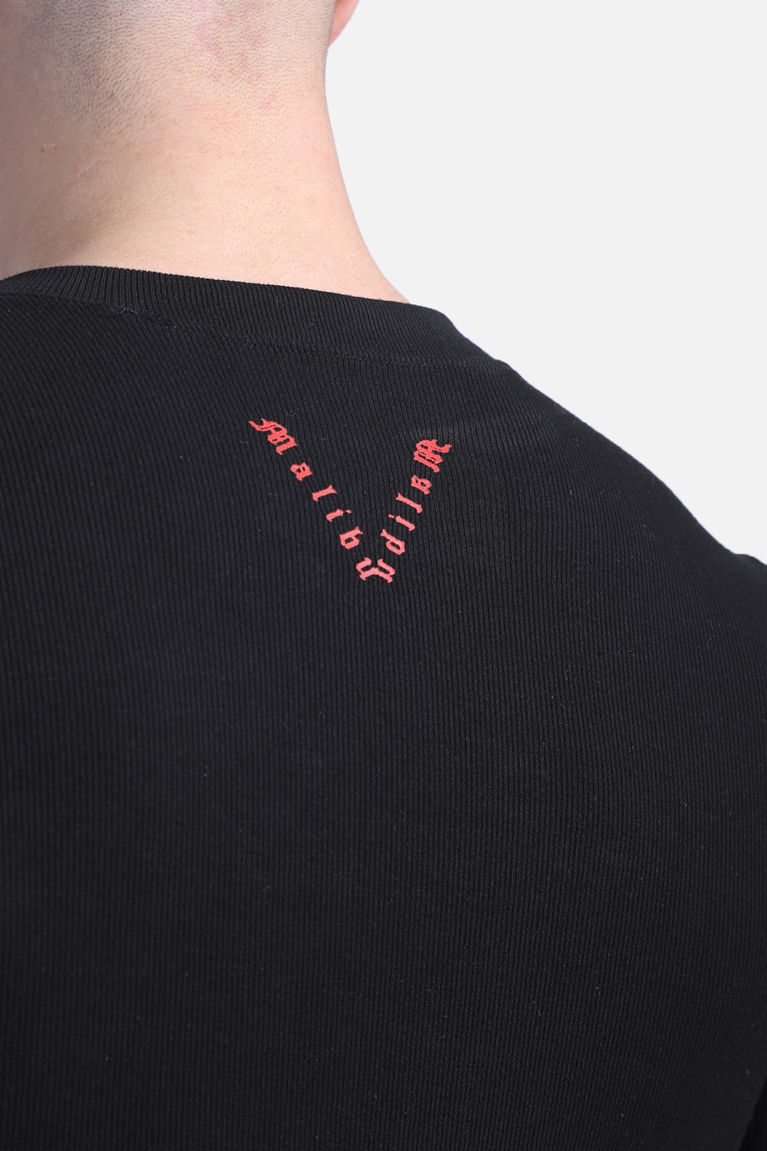 Infinity Long Sleeve Button Up Bodysuit - Midnight Black