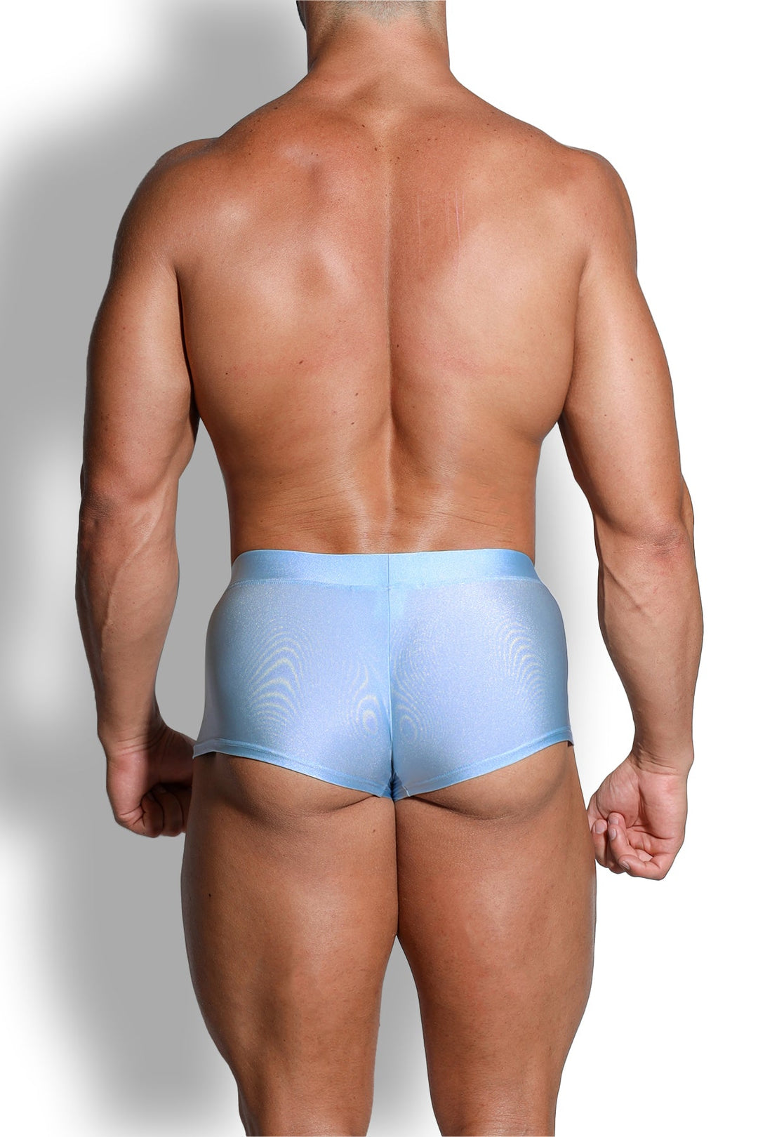 Dynamic Sheen Boxer Briefs - Arctic Blue