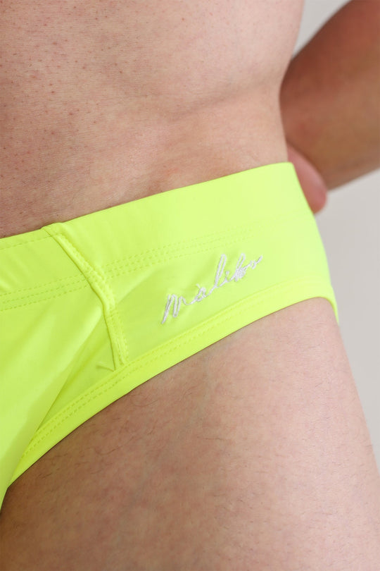 Bañador slip Unzip Me - Amarillo neón