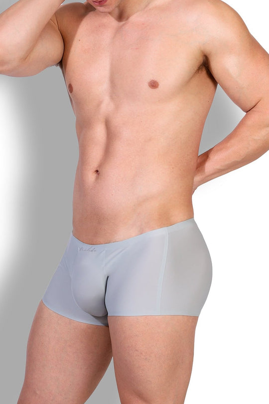 Calzoncillos bóxer sedosos sin costuras Come-Over - Gris niebla