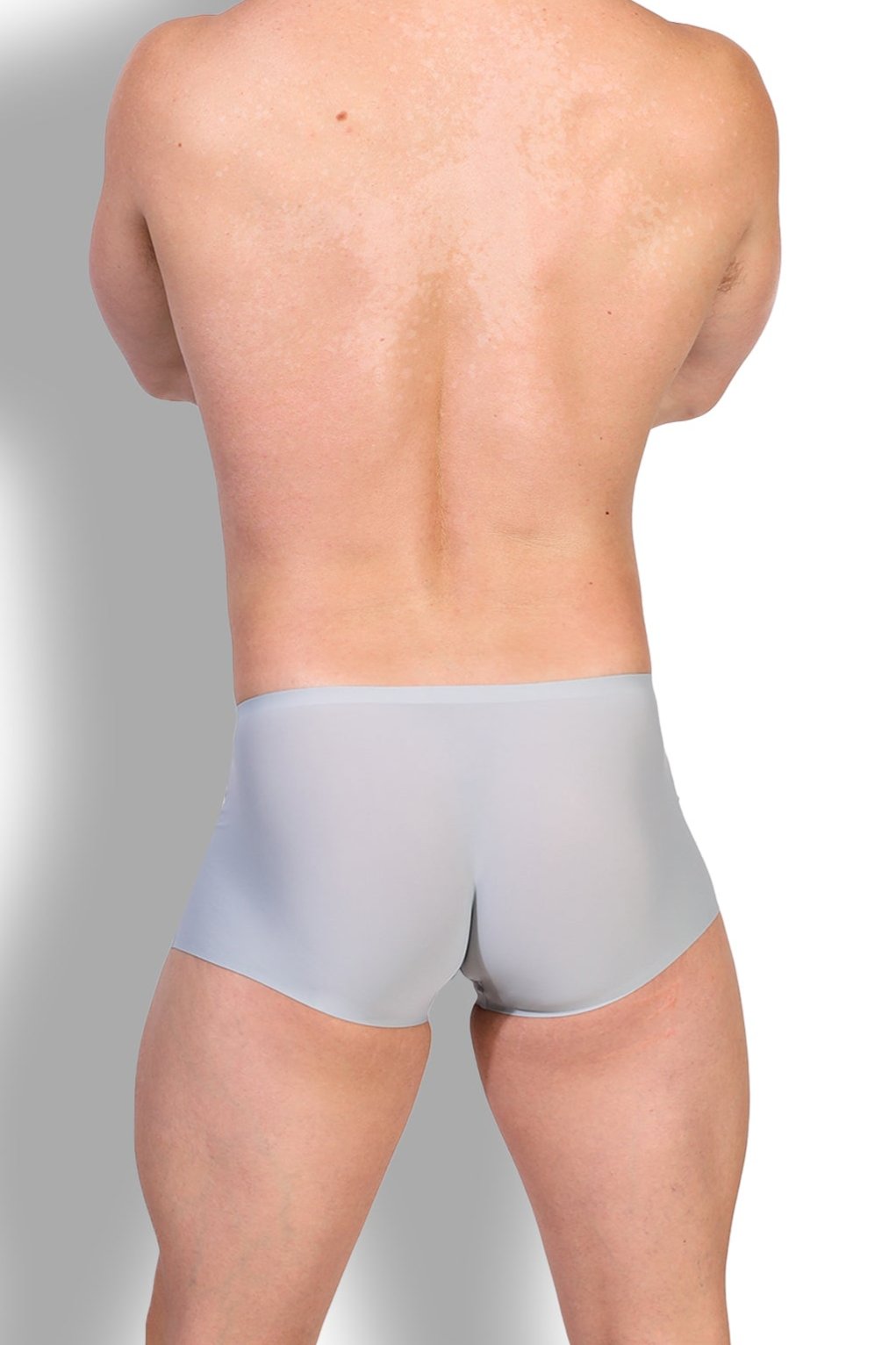 Calzoncillos bóxer sedosos sin costuras Come-Over - Gris niebla