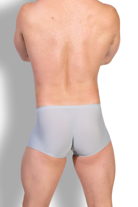 Calzoncillos bóxer sedosos sin costuras Come-Over - Gris niebla