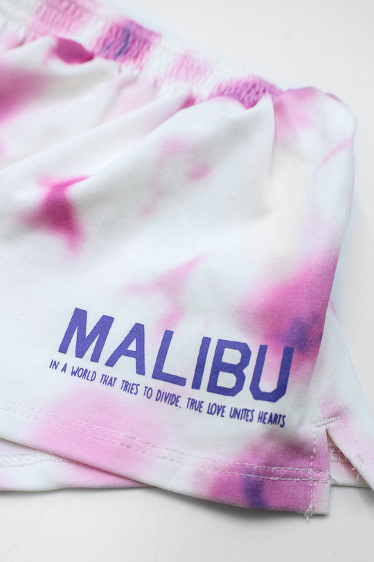 Stretch-It 2" Short Shorts - Pink Tie-Dye