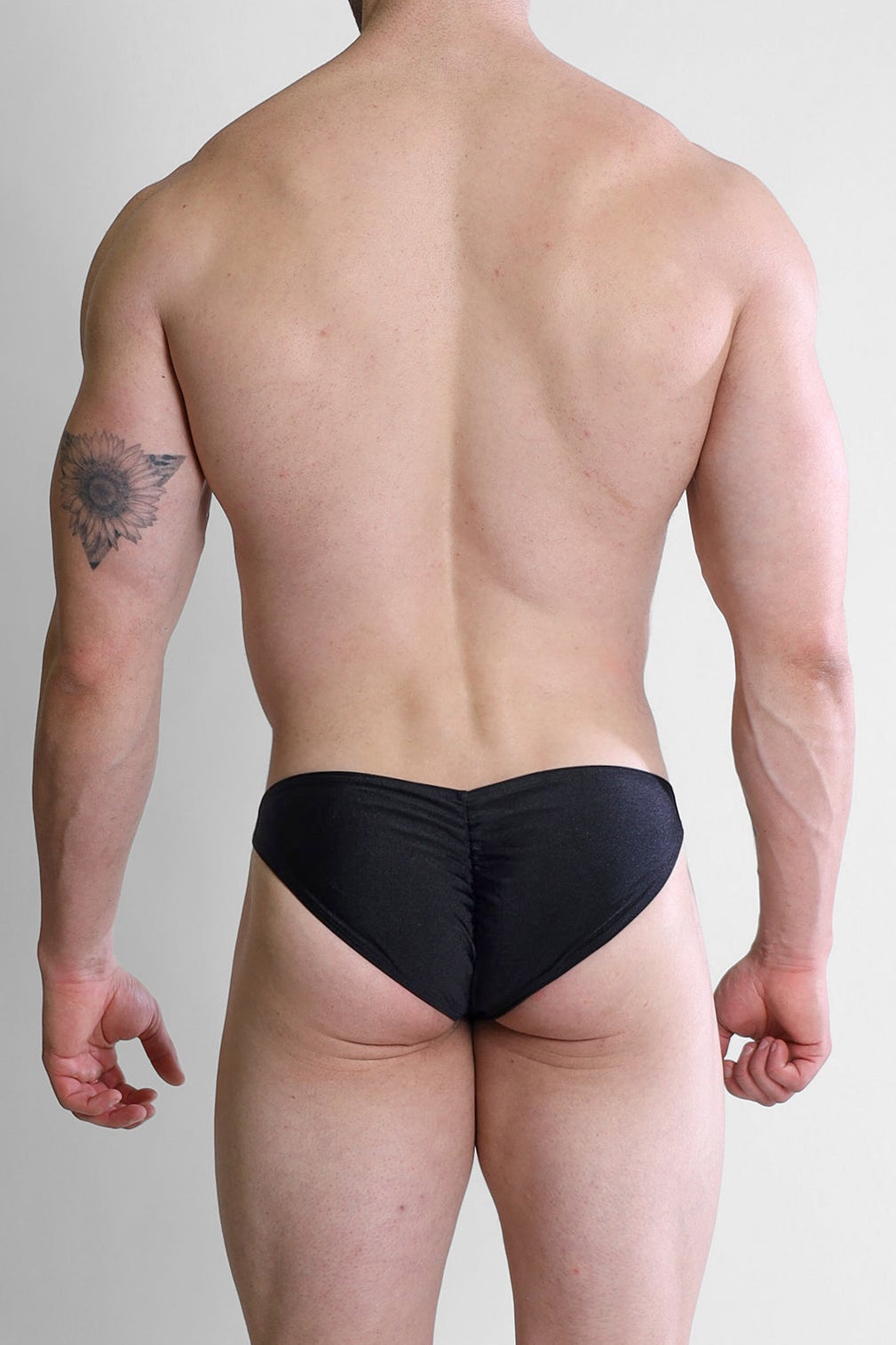 Dynamic Classic Scrunch Butt Brief - Jet Black