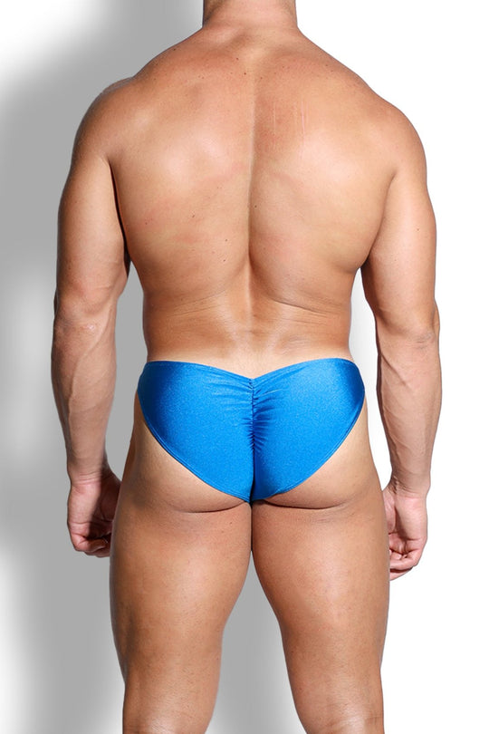 Slip classique Dynamic Scrunch Butt - Bleu fluo
