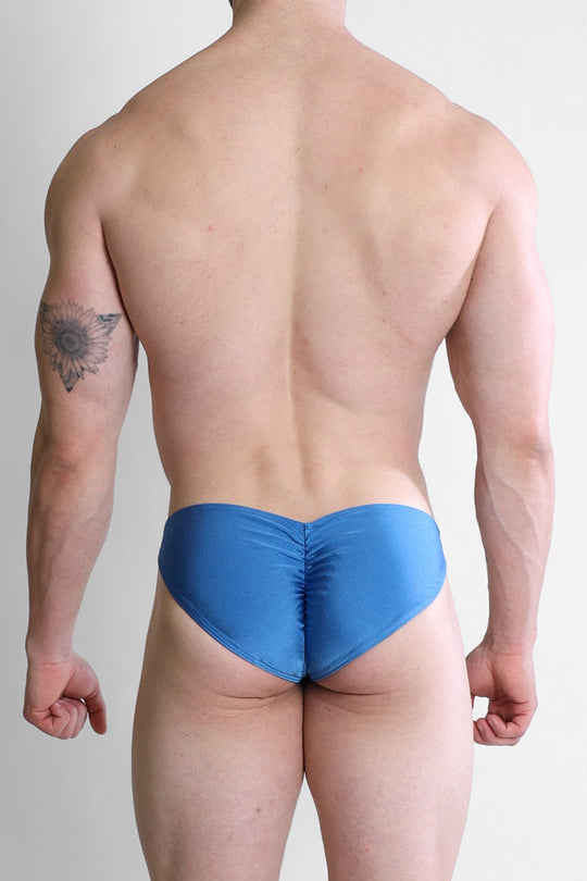 Slip classique Dynamic Scrunch Butt - Bleu fluo
