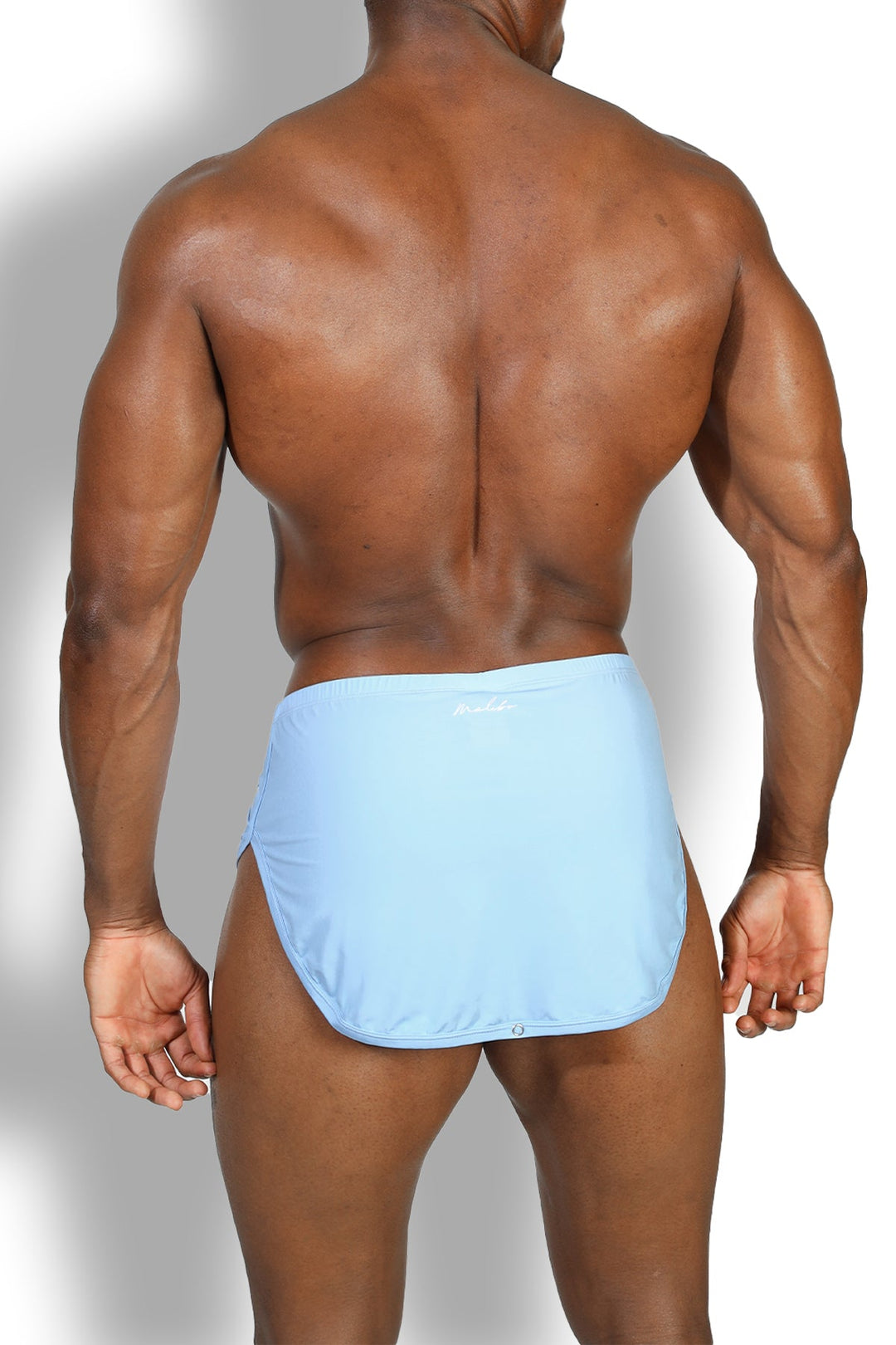 Pantalones cortos Cool-Dri 2 en 1 con forro de tanga - Azul Ártico