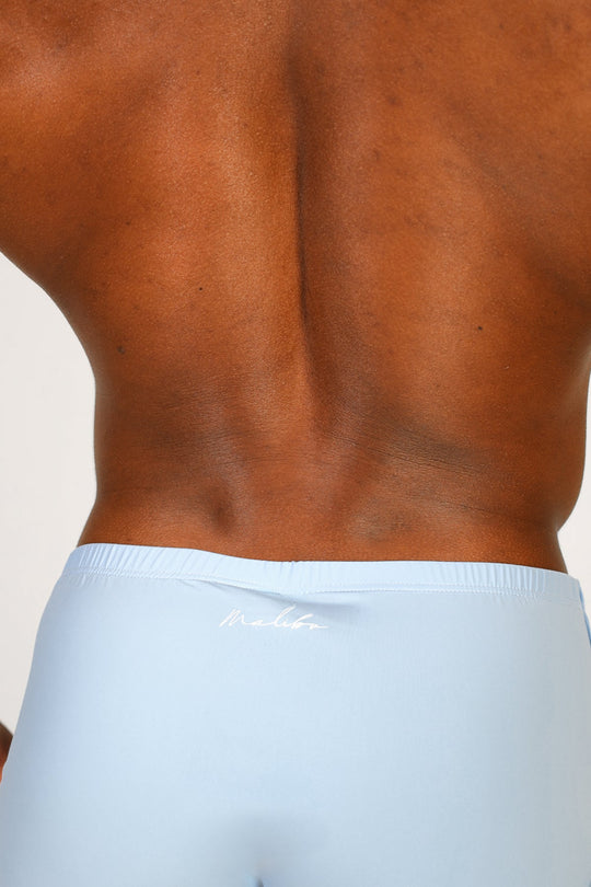 Pantalones cortos Cool-Dri 2 en 1 con forro de tanga - Azul Ártico