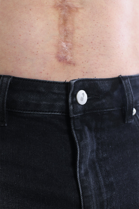 Short en jean Cheeky Summer 2,5 pouces - Noir