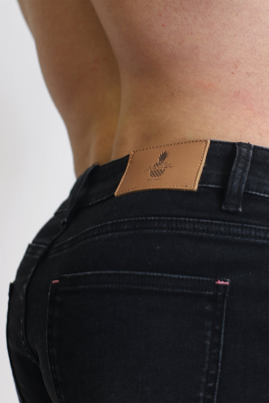 Short en jean Cheeky Summer 2,5 pouces - Noir
