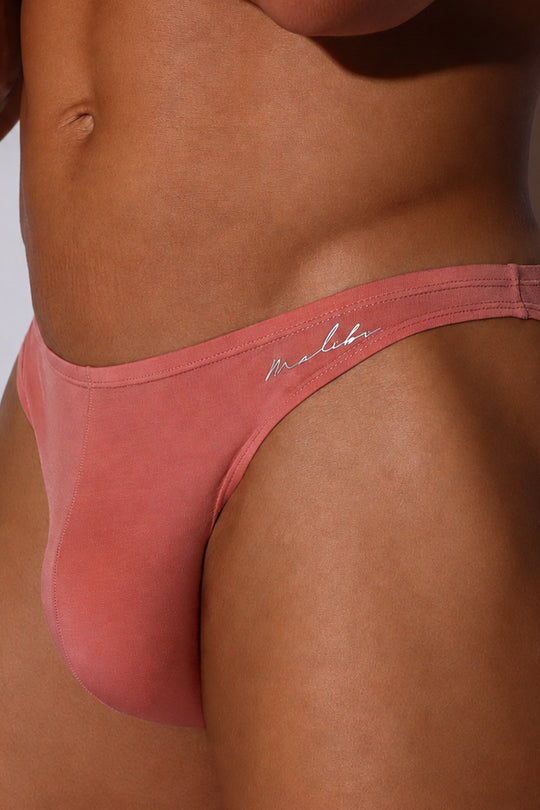 Premium Modal Scrunch-Back CHEEKY Brief - Baby Pink