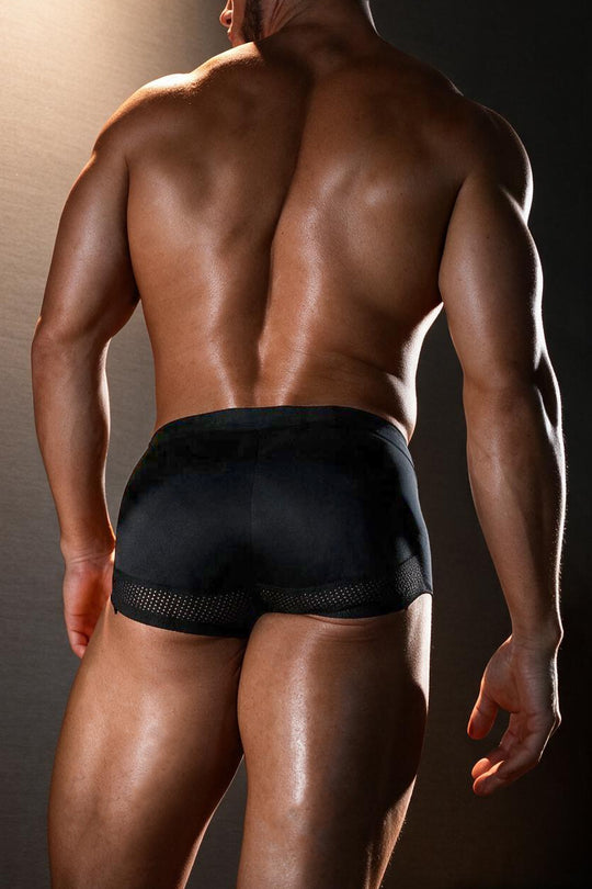 Enhanced Padded Butt Lift Boxers - Black