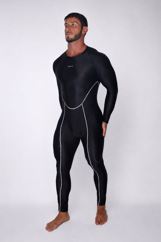 Contour Me Bodysuit - Midnight Black