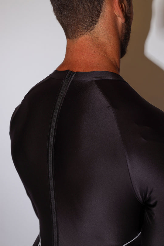 Contour Me Bodysuit - Midnight Black