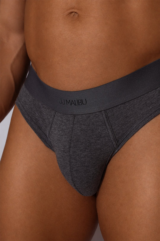Original Cotton Briefs - Dark Heather Grey