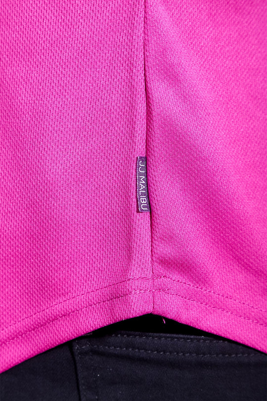 JJ Cool-Dry Gym Stringer - Dark Pink