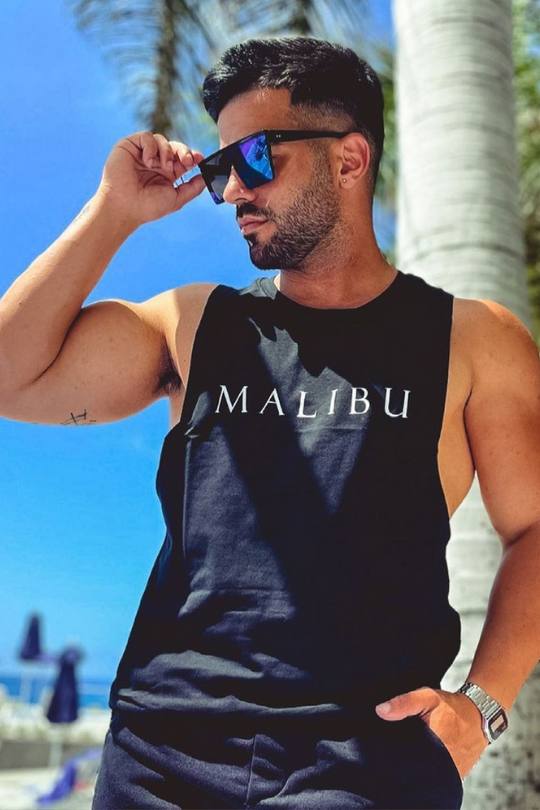 FoolishTankTop-Malibu Logo