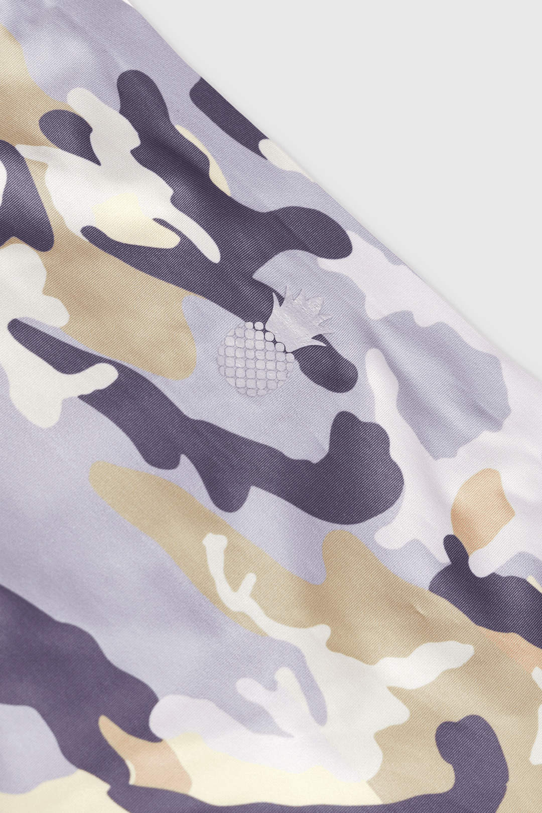 After-Hours Silky Seamless Briefs - White Camo - JJ Malibu 