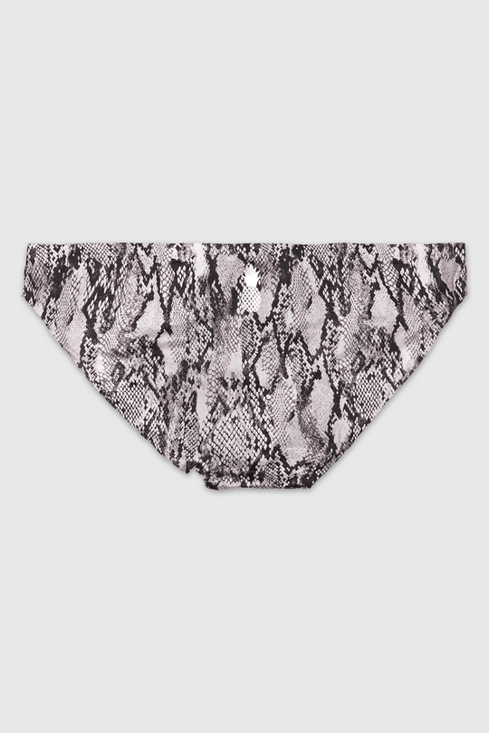 After-Hours Silky Seamless Briefs - Snakeskin - JJ Malibu 