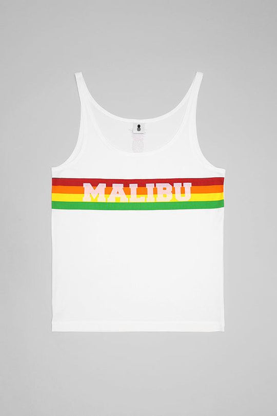 Malibu Gradient Wide-Cut Tank Top - Multicolor - JJ Malibu 