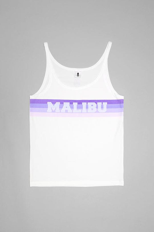 Malibu Gradient Wide-Cut Tank Top - Purple - JJ Malibu 