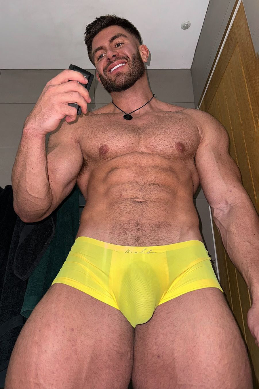 Come-Over Silky Seamless Boxer Briefs - Mellow Yellow