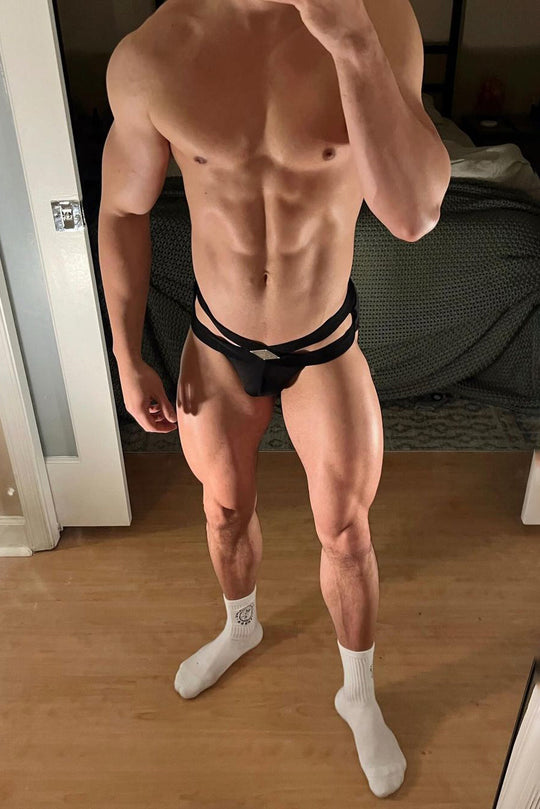 Calzoncillos Hustler Cross - Negro obsidiana