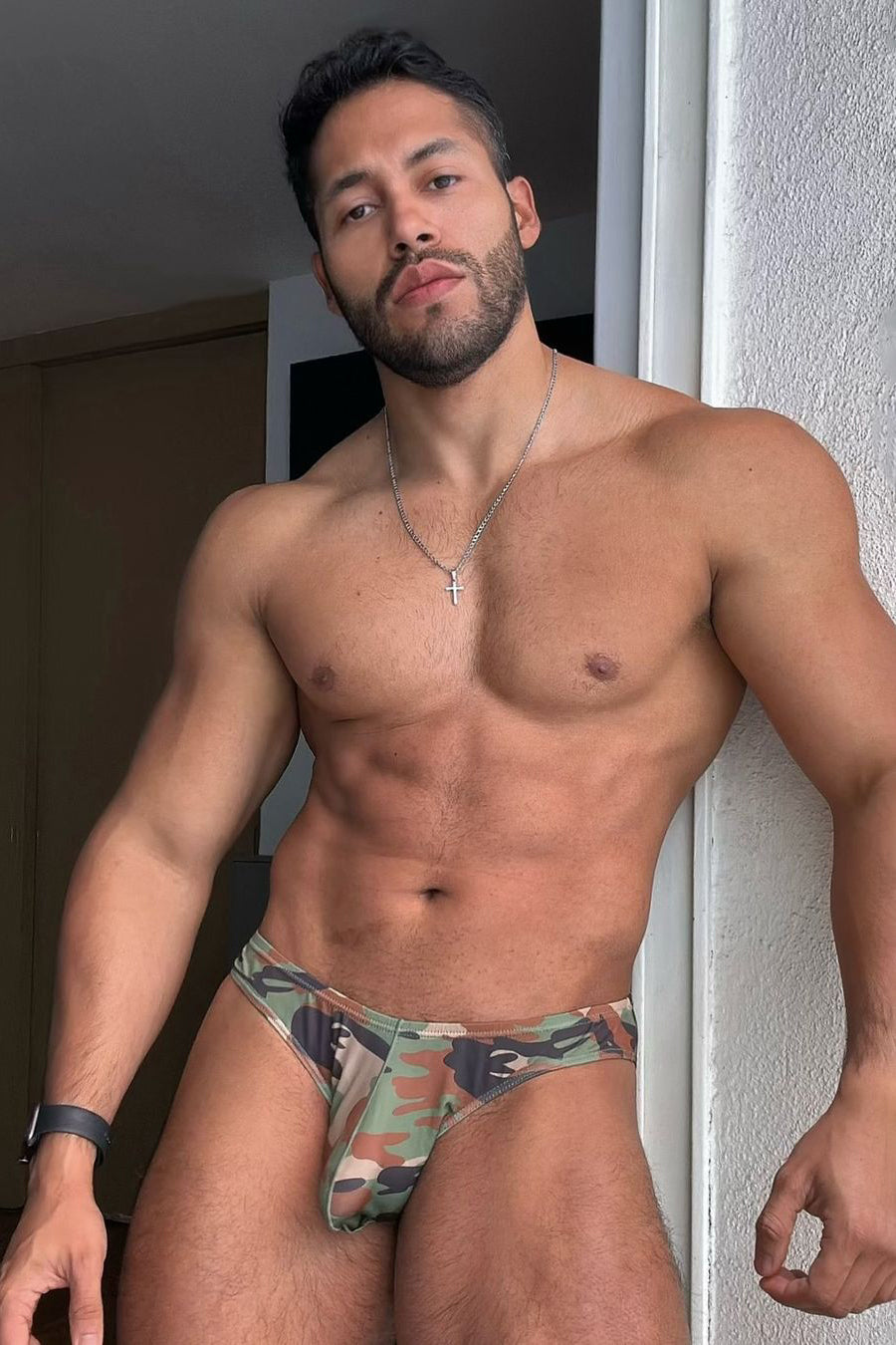 Slip amincissant pour homme - Camouflage