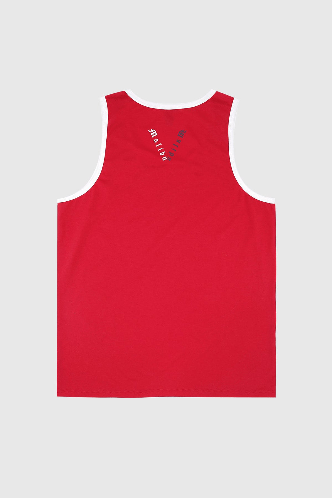Camiseta deportiva de tirantes para hombre - Vino